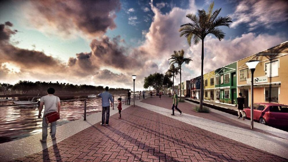 Projeto de revitaliza&ccedil;&atilde;o da orla no munic&iacute;pio de Bar&atilde;o de Melga&ccedil;o - Foto por: Reprodu&ccedil;&atilde;o